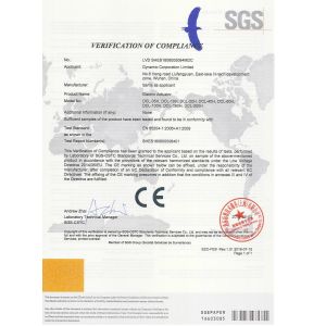 Dynamic Corporation Limited Certifications