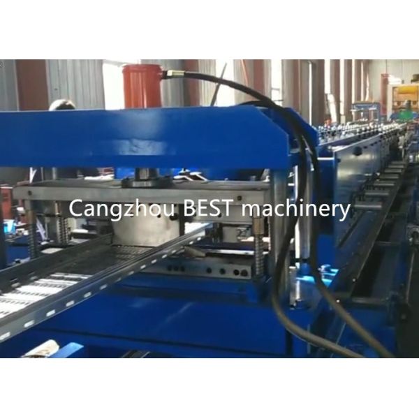 2.5mm Large span hot dip galvanized perforated Cable Tray Roll Forming Machine