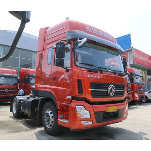 Commercial CNG Semi Truck Trailer Diesel 315hp 18T Euro 4 Standard