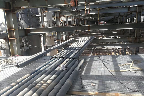 Application case of steel metal grating