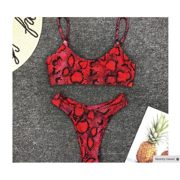 Sexy Leopard Bikinis 2018 Micro Bikini Push up Thong Bikini High Cut Swimsuit Women Mini Suit Women Swimsuit