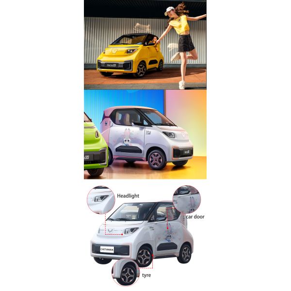Versatile Compact Electric Cars Eco Friendly Small EV Cars Vehicles Wuling Nano