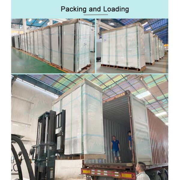 Supermarket frozen food 3 glass door industrial upright freezer