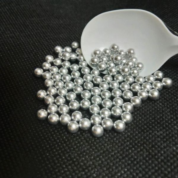 High Precision 0.5mm - 10.4mm Solid Aluminum Balls Aluminum Beads For Grinding