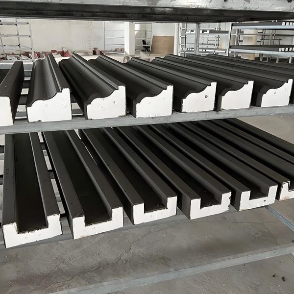 Anti Aging Customized Carved Eps Foam Trim Wall Panel 50mm For House