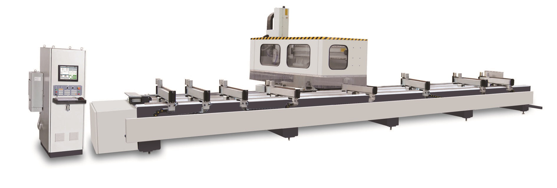 Curtain wall milling machine , 3 axis milling machine, aluminium milling CNC