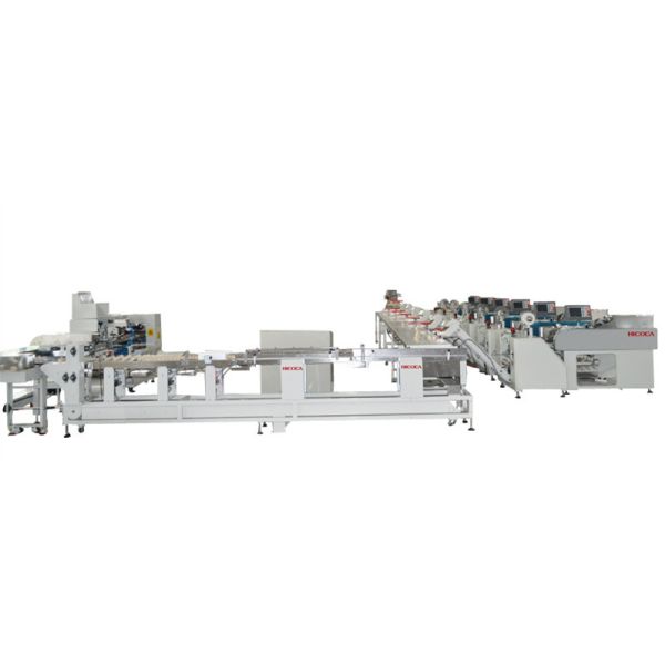 Omron PLC Noodle Packaging Machine / Bundle Packing Machine 25-35 Bags/Min