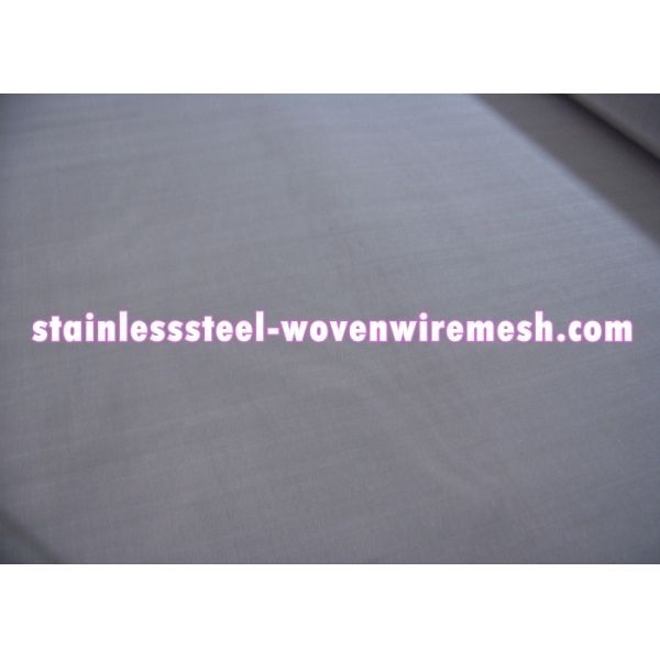 High Toughness Stainless Steel Woven Wire Mesh Roll Width 1 - 1.6m Abrasion Resistance