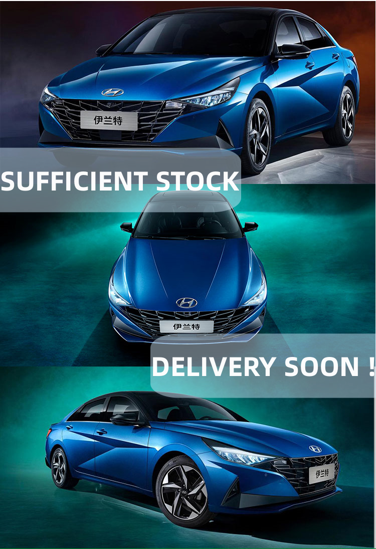 Fuel Powered Beijing Hyundai Elantra Car 0km Used 4 Door 5 Seater Three Car FWD Normal Cruise Control Beijing