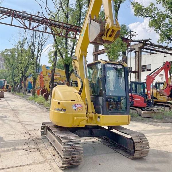 used excavator komatsu pc78 mini 7tons Second hand digging 7ton 8tons mini used komatsu excavator pc78