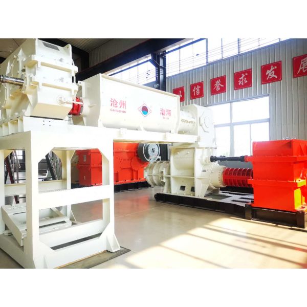 JKY-70 Automatic Clay Brick Making Machine With Dryer