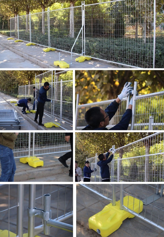 Australia Standards Wire Mesh Fence Temporary 2.1x2.4m For Construction