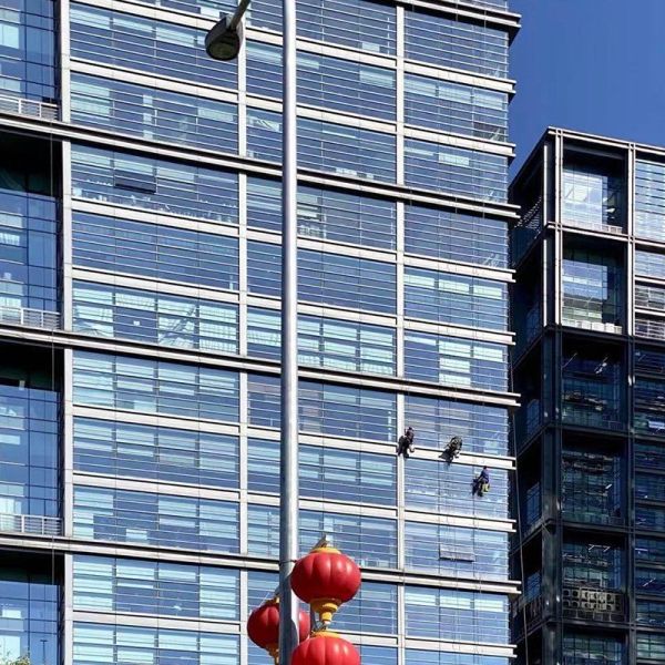 Thermal Insulation Unitized Curtain Wall Water Tightness Class 8 And UV Resistance