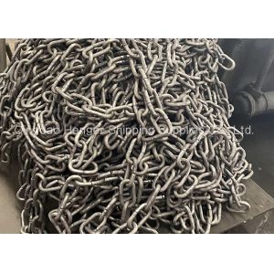 China Machining And Welding Calibrated Galvanised Anchor Chain 16mm-100mm on sale