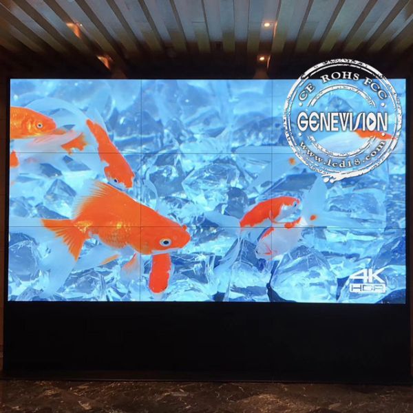 Daisy Chain Wifi Lcd Display 55 Inch Seamless 0.88mm Narrow Bezel LG Original Video Wall