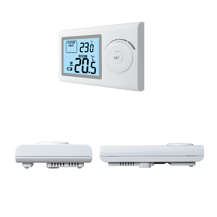 Digital Boiler Temperature Control Switch for Heat/Cool Performance and Display