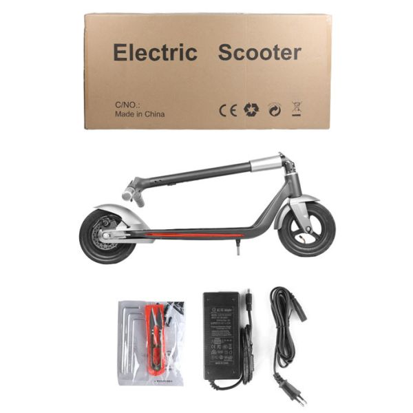 TM-MK-D02 Balance 10 Inch Electric Scooter , Aluminum Alloy Folding Scooter For Adults