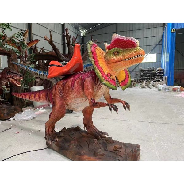 Ride On Dicrosaurus Animatronic Dragons Customized