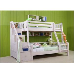 China Young White Childrens Bedroom Furniture Environmental Protection on sale