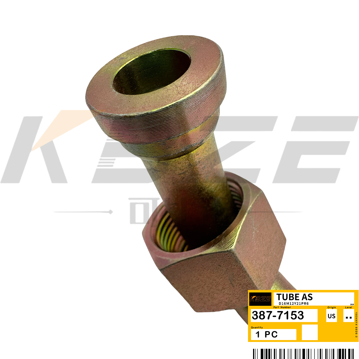KBZE BRAND C9 ENGINE 387-7153 DIESEL PUMP FUEL PIPE FITS 330D 336D 340D EXCAVATOR