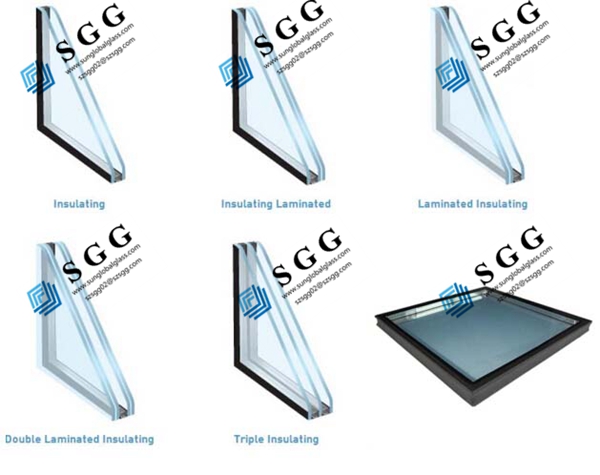 Top quality 6a aluminium spacer insulated glass