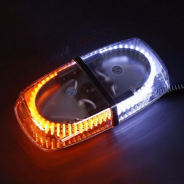 60W Anti - Explosion LED Warning Lights With Magnetic Base , Cigar Lighter