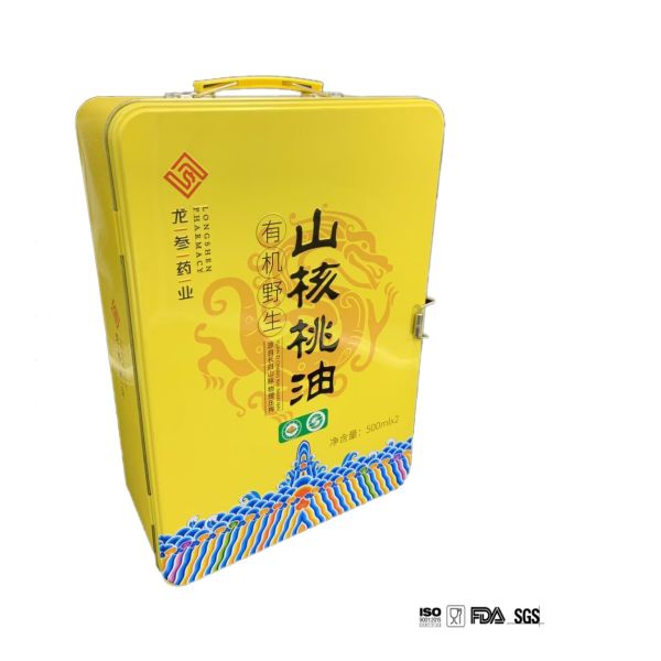 DADI Food Grade Olive Oil Small Tin With CMYK or Offset Printing Food Oil Can