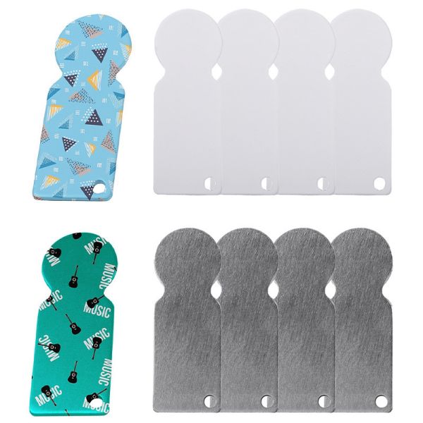 Sublimation Printing Blanks Sublimation Shopping Cart Coin Stainless Steel Shopping Trolley Token Keychain