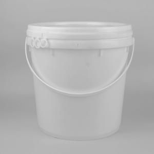 Quality 15.5 Inches Stackable 5 Gallon Plastic Containers Durable Reusable Heavy Duty wholesale