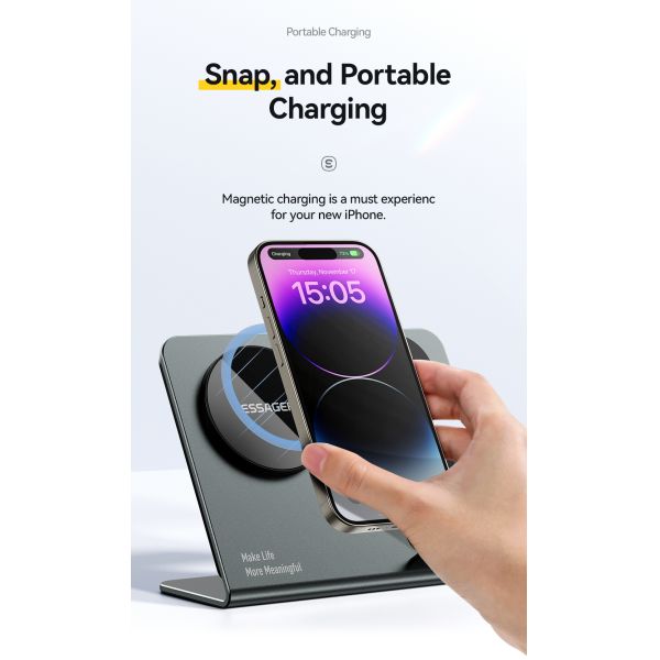 OJD-119 Series Fantasy 3 in 1 Wireless Charger PD Phone and Watch Charging Station