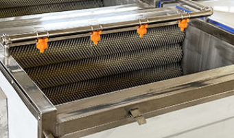 Durable Industrial Ginger Horseradish Washing and Peeling Machine with 380V Voltage