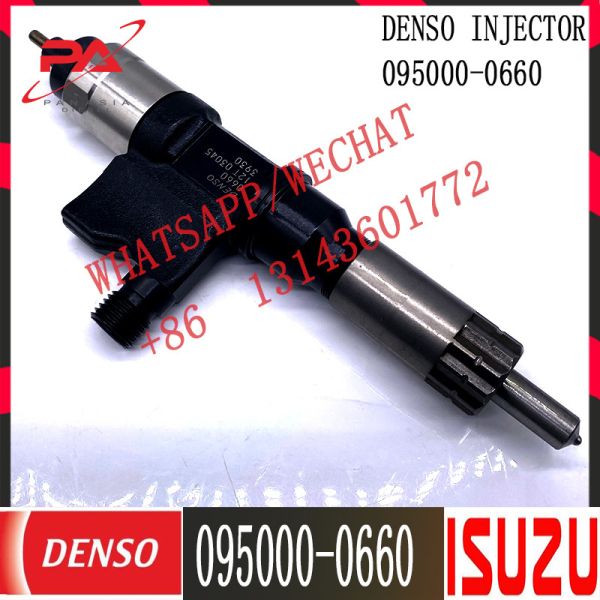 Diesel Fuel Injector 095000-0660 For ISUZU 4HK1 8-98284393-0 0950000660