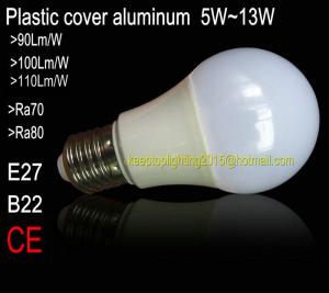 Quality led light bulbs,dimmable led lights,3W/5W/7w/9w/12w ,85-265v, ra70/80/90,E27,light bulbs wholesale