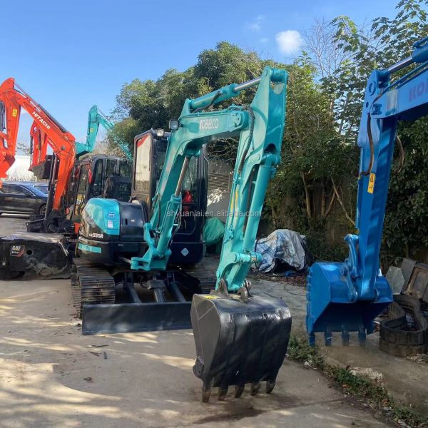 5 Ton Used Kobelco SK55 Excavator with Original Hydraulic Cylinder in Good Condition