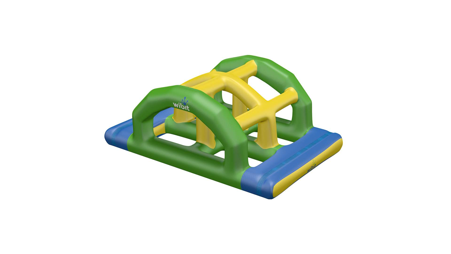 Combined Inflatable Floating Toys XXL Tarpaulin , Inflatable Bridge