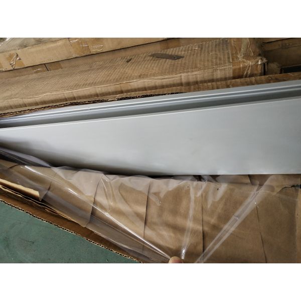 U Shaped Aluminum Channel Frameless Glass Handrail Use With Painted Surface