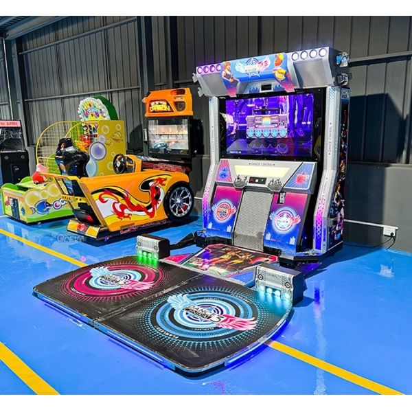 55" 3 Generation Disco Dance Machine For Shopping Mall Entertainment