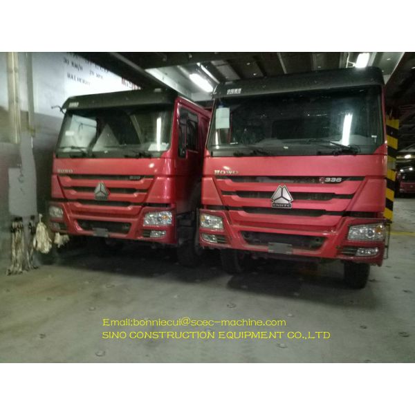 Big Capacity Commercial Dump Trucks 371 Hp Engine Left Hand Tipper Truck
