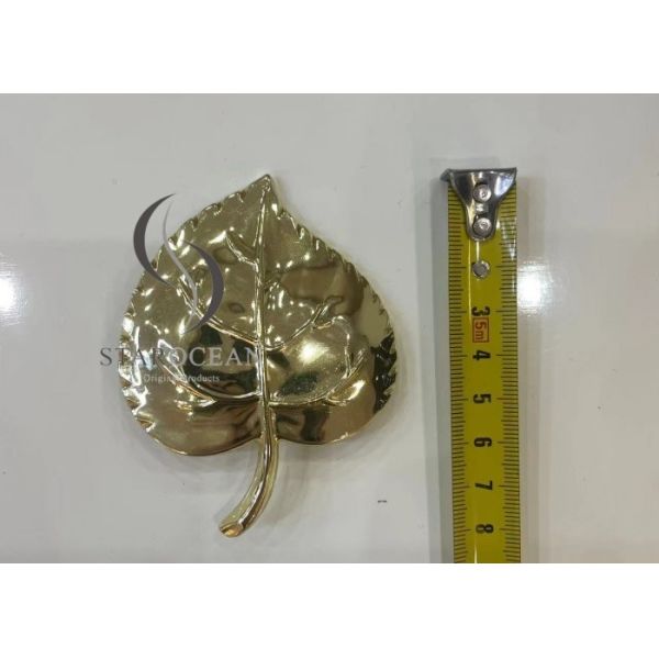 Antique Brass Color Zamak Material Funeral Urn Accessories, Urn Decoration UD03