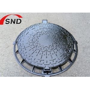 Quality SND GGG50 Ductile Iron Round Manhole Cover Class D400 500X600mm wholesale