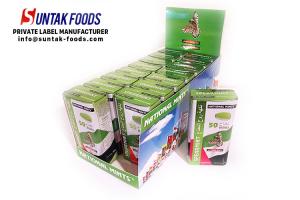 China Triangle Shape Spearmint Flavor Xylitol Mints Low Calorie Sweets Good For Teeth on sale