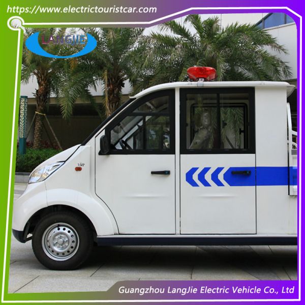 5 Seater Electric Car China Motor Electric Patrol Vehicle Good Climbling Ability For Resort Car