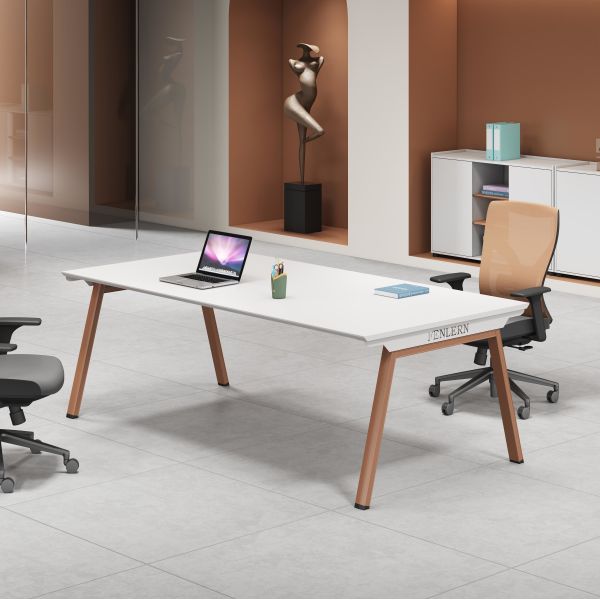 Office Furniture Study Meeting Desk Wooden Workstation Boardroom Staff Negotiation Office Desk
