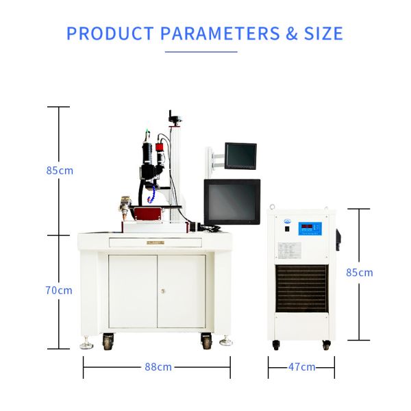 Platform Continuous Laser Welding Machine Customized Iron Precision Welding Machine