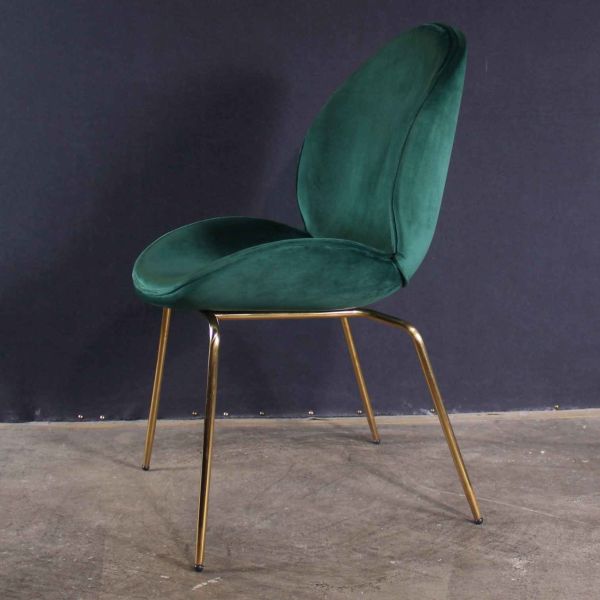 Concise Style Dining Chair Lacquered Legs Furniture Manufacturer