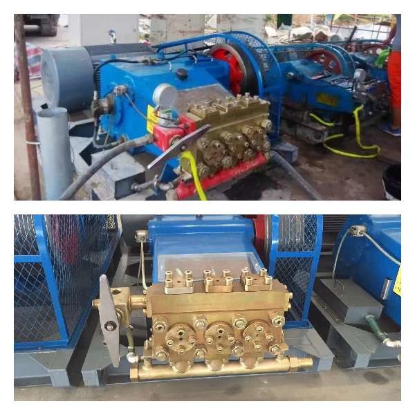 Intelligent Control High Pressure Mud Pump for Ultra-High Pressure Rotary Spray Construction Methods in Russia