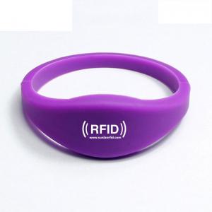 Quality Silicone Wristband- RFID 125KHz Wristband for Hotel Spa Payment wholesale