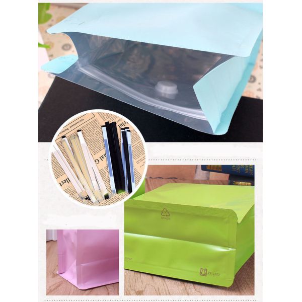 New rose gold black metalized foil pouch plastic k frost candy bag  rainbow