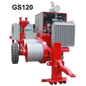 GS120 129kw 173hp Hydraulic Pulley Transmission Line Equipment Cummins Engine