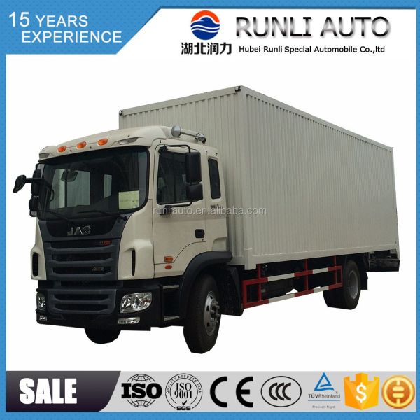 China JAC Heavy Duty Cargo Truck 8x4 JAC Van Truck Logistics Transportation